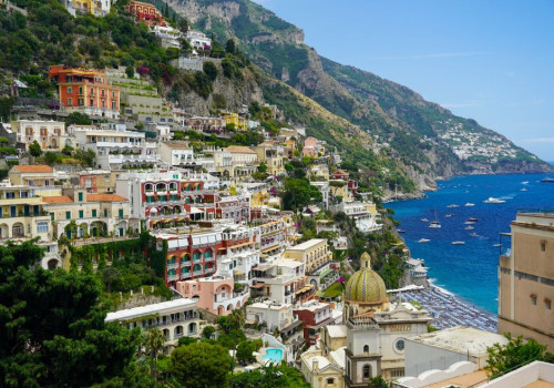 Kaart Italië Amalfi kust: dorpen op de kaart